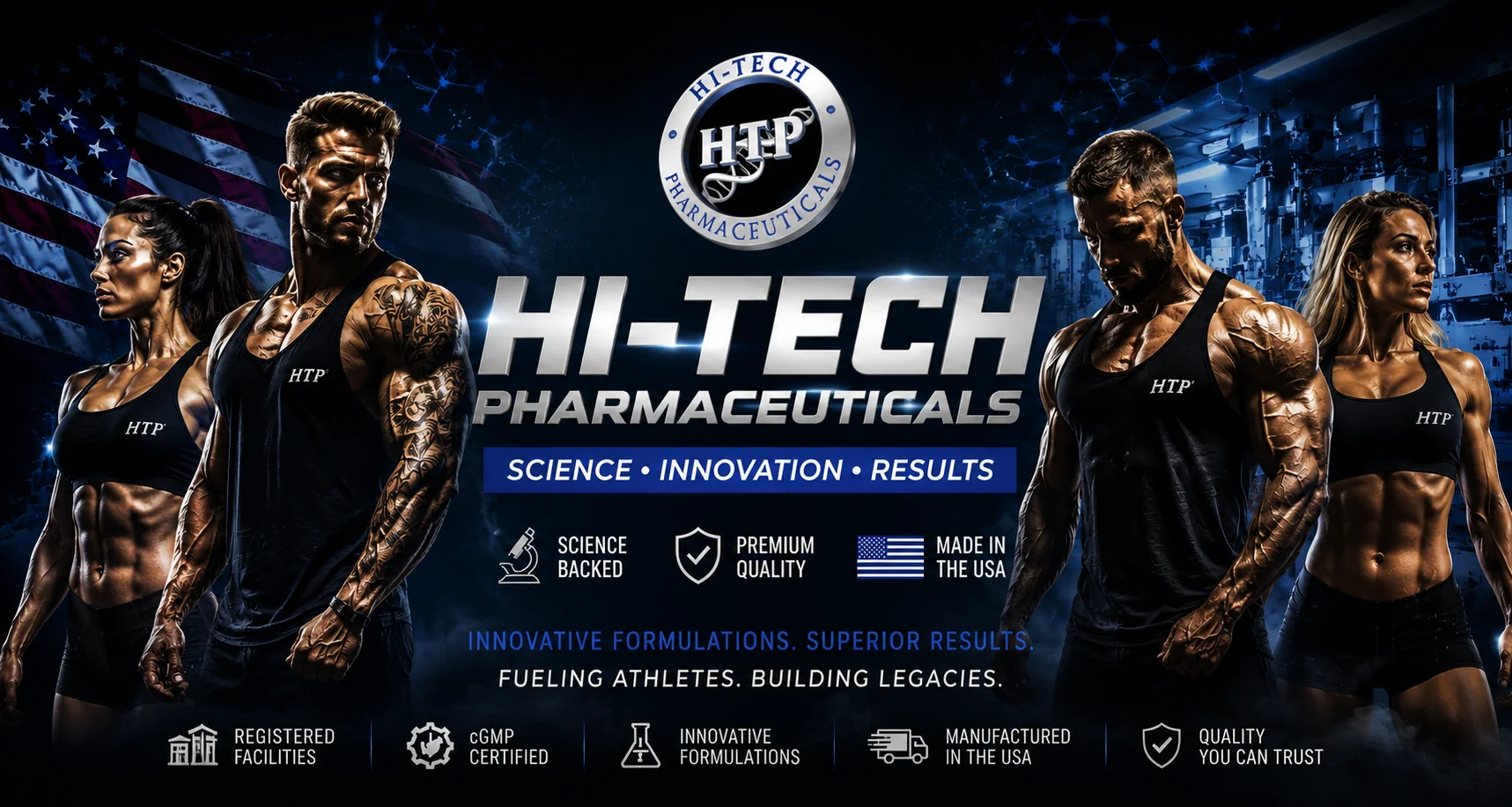 Hi-Tech Pharma supplement campaign