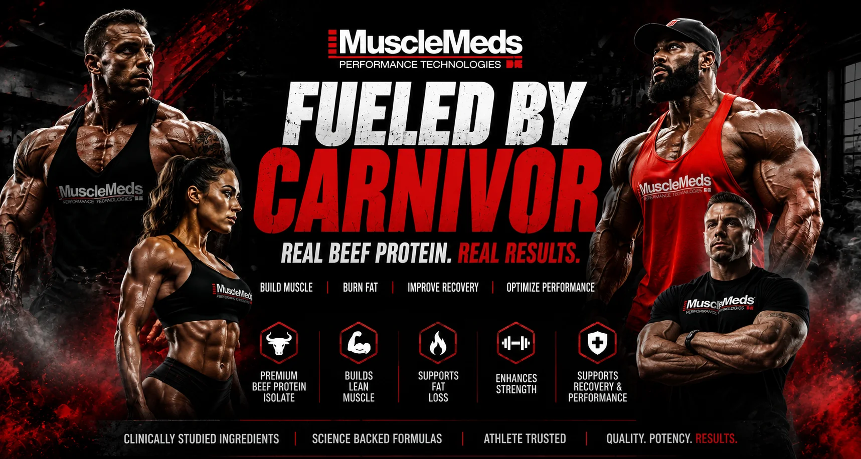 MuscleMeds supplement campaign