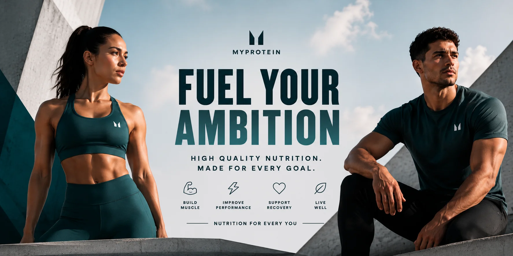 Myprotein supplement campaign