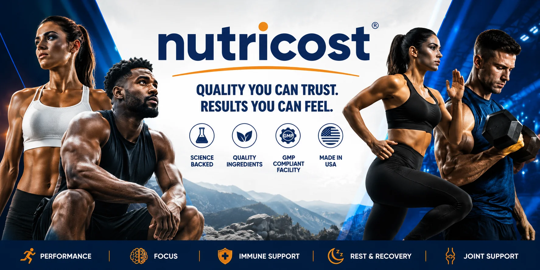 Nutricost supplement campaign