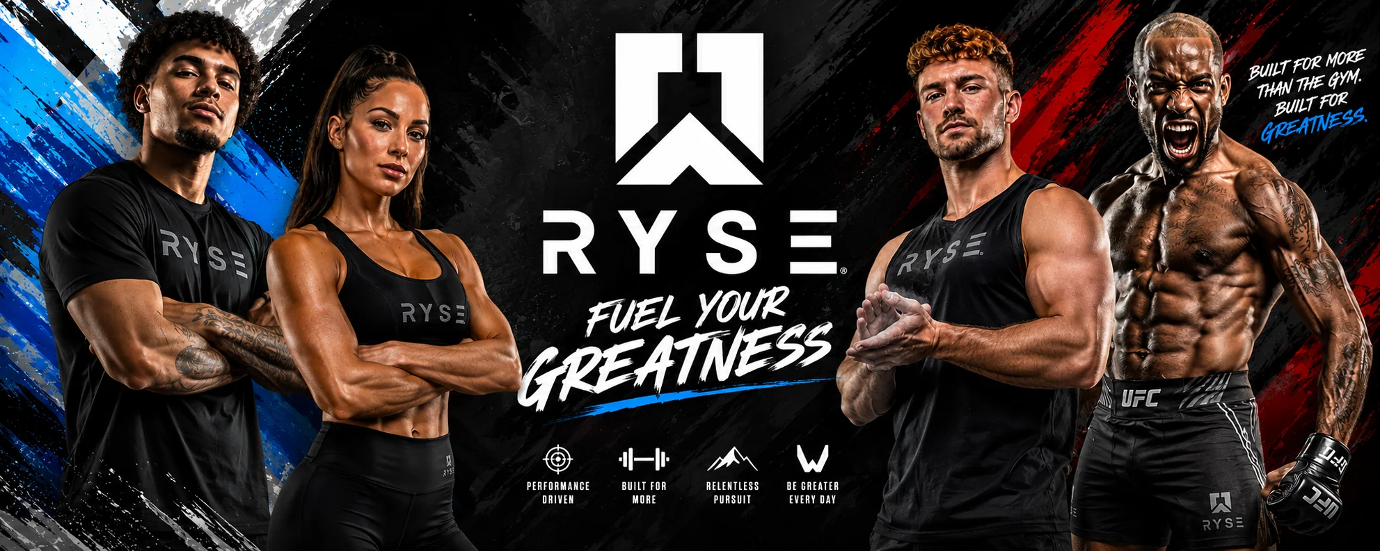 RYSE supplement campaign